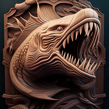 3D model st sea monster (STL)